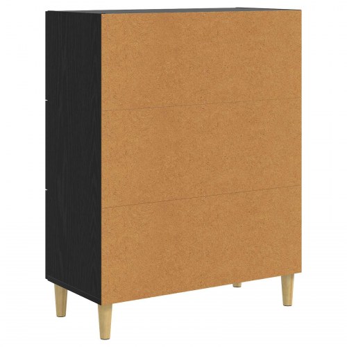 Skab sort eg 69,5 x 34 x 90 cm