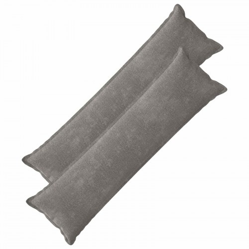 Pudebetræk HOUTEN mørkegrå 40 x 145 cm chenille - 2 stk.