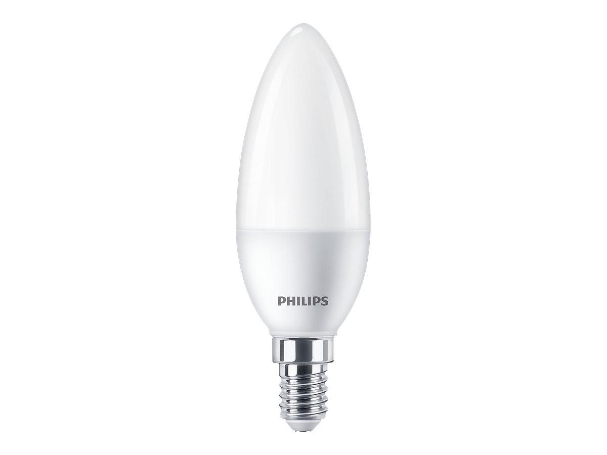 Philips LED-lyspære E14 7 W 806 lumen 4000 K køligt hvidt lys billede
