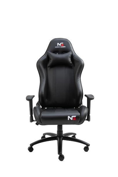 Nordic Gaming Carbon gamerstol sort billede