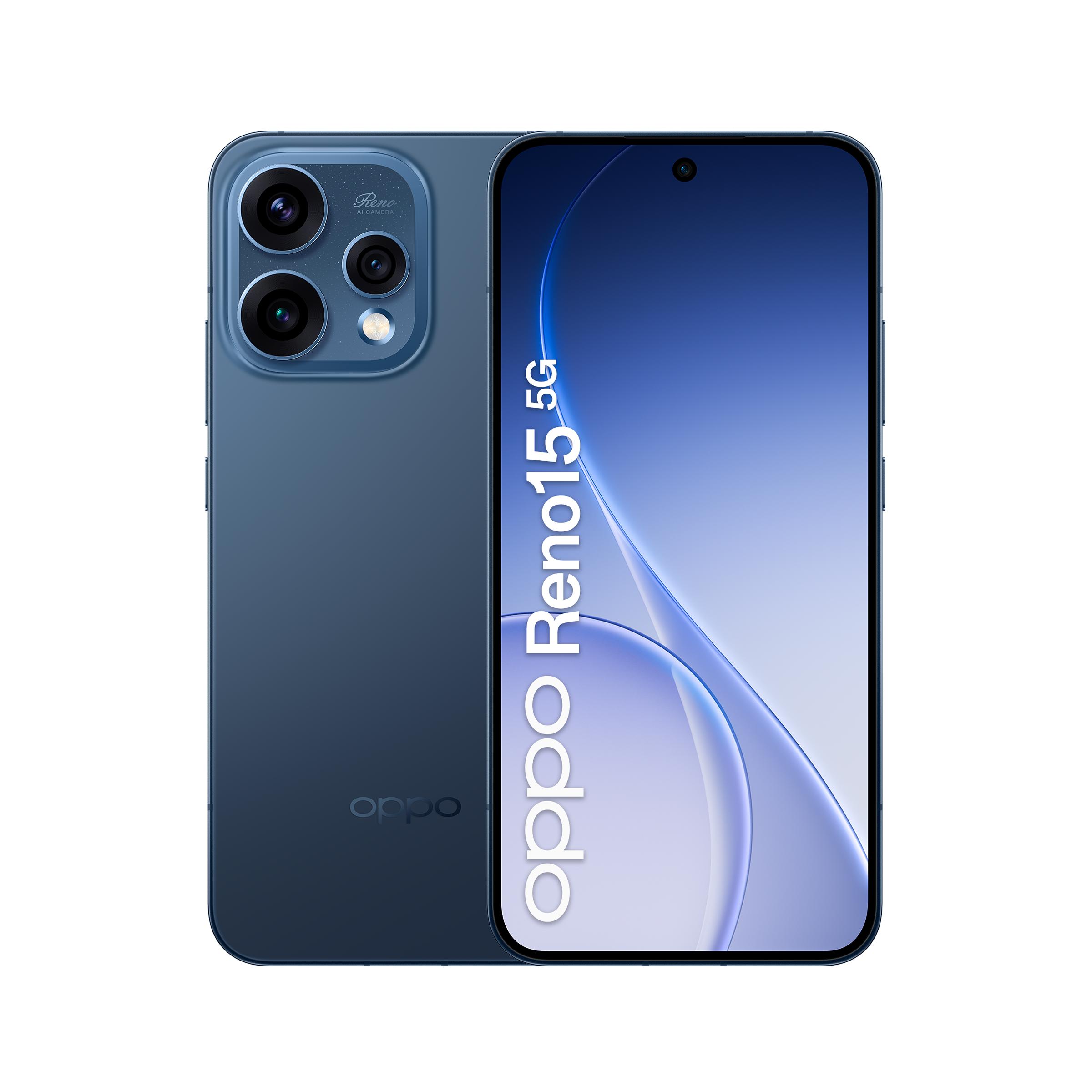 OPPO Reno15 5G 6,59" 8/512 GB Sort smartphone billede