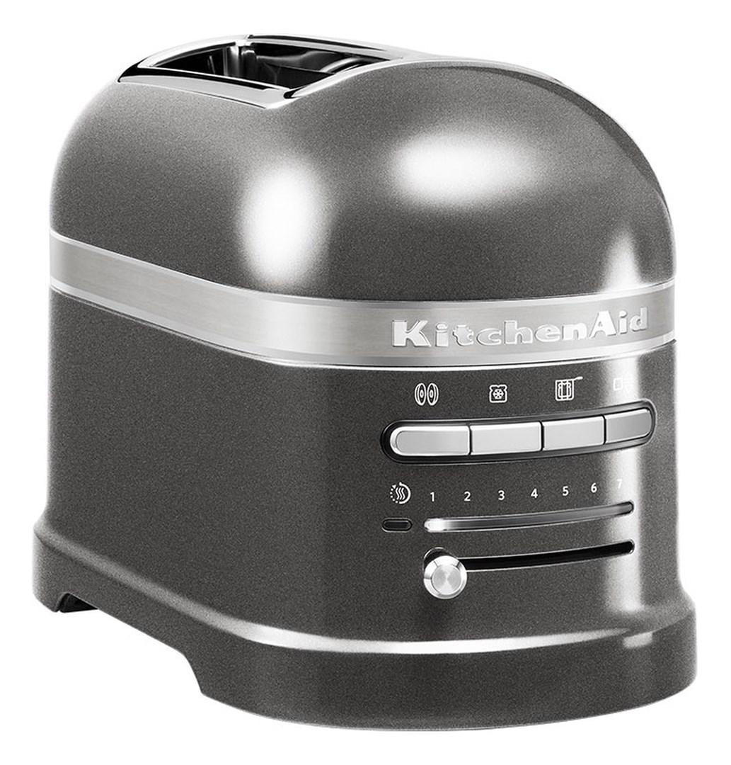 KitchenAid 5KMT2204EMS brødrister med 2 skiver, 7 niveauer, grå