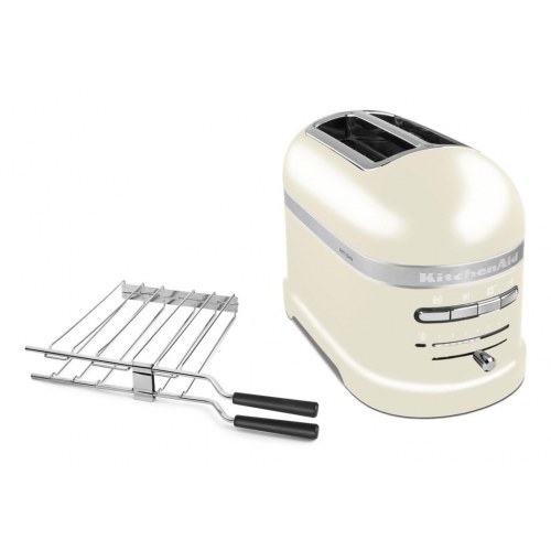 KitchenAid 5KMT2204EAC brødrister med 2 skiver og 7 ristegrader - creme