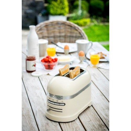 KitchenAid 5KMT2204EAC brødrister med 2 skiver og 7 ristegrader - creme