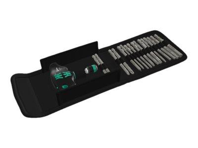 Wera Kraftform Kompakt 400 RA Set 1 skraldeskruetrækker med bitsæt 17 dele