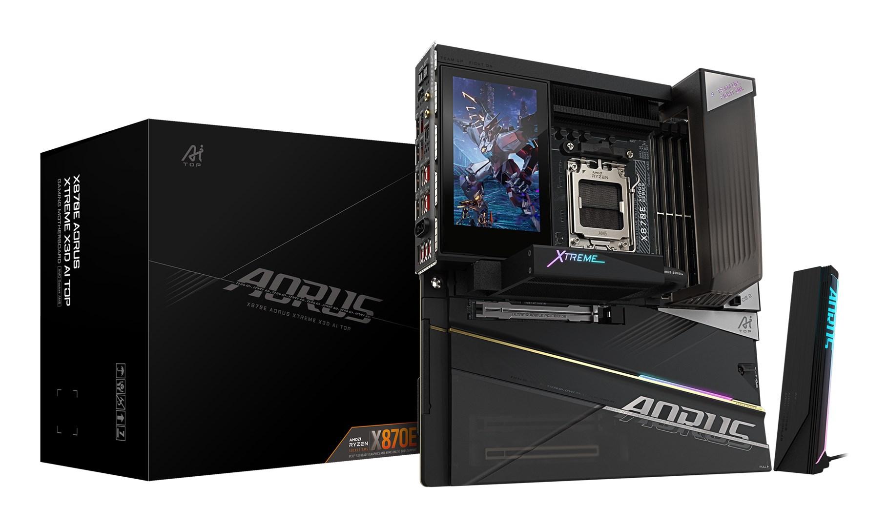 Gigabyte X870E AORUS XTREME X3D AI TOP bundkort billede