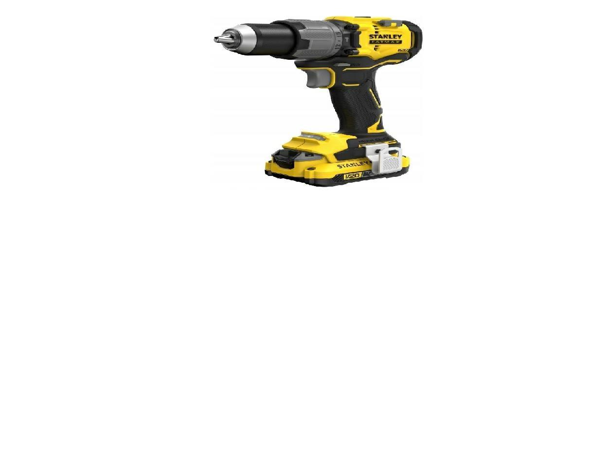 STANLEY Fatmax 18 V SFMCD726D2K slagbore-/skruemaskine billede