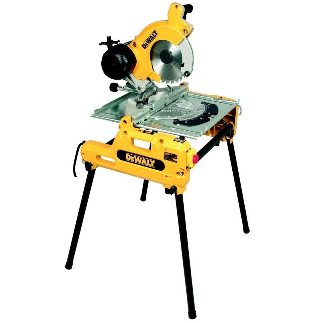 DeWALT DW743N kap- og geringssav med bordsavsfunktion 2.000 W billede