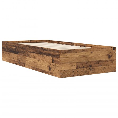 Gulvsengramme 80 x 200 cm - gammelt træ