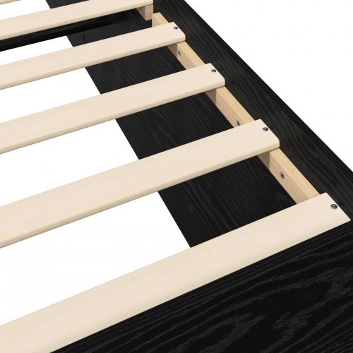 Gulvsengramme i sort eg 80 x 200 cm
