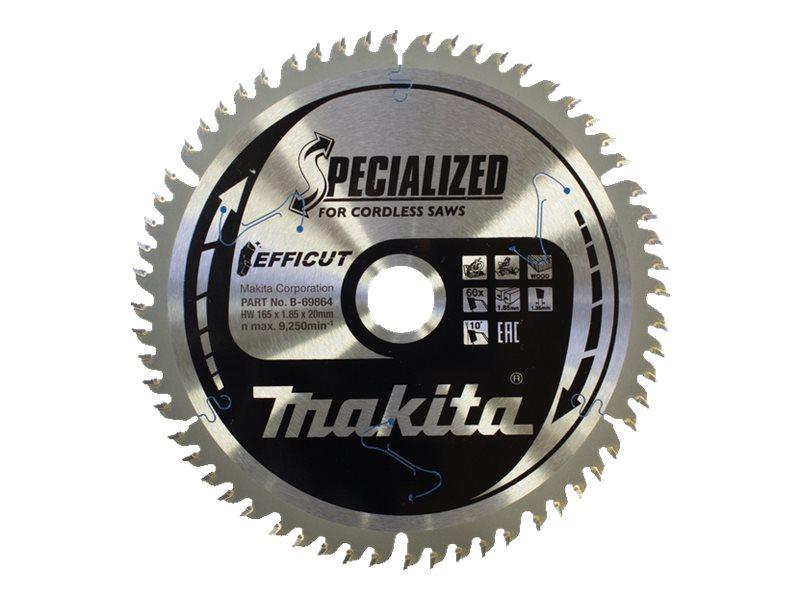 Makita Efficut rundsavsklinge 165 mm 60T billede
