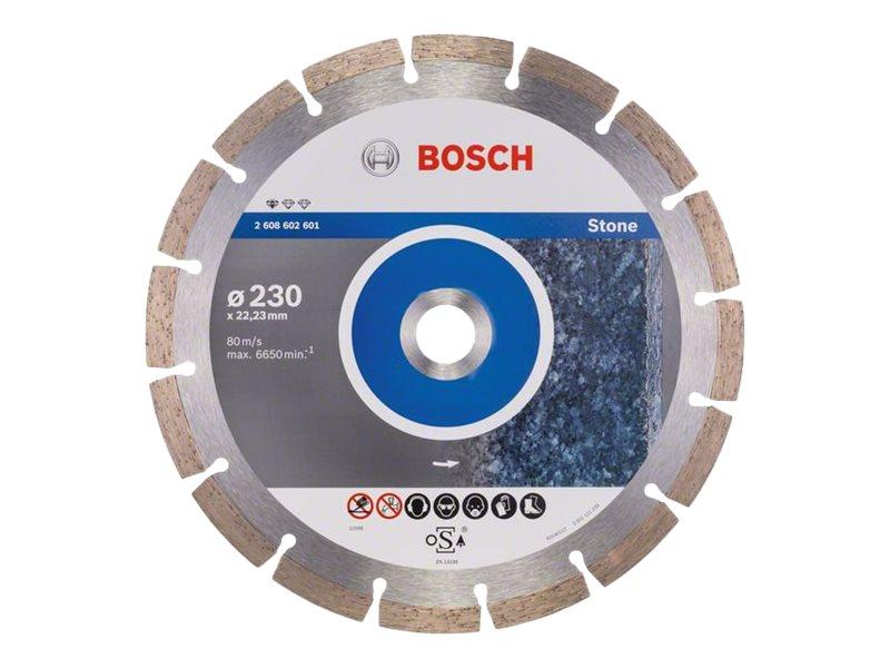Bosch Standard for Stone diamantskæreskive 230 mm til vinkelsliber billede