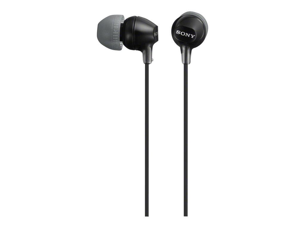 Sony MDR-EX15LP kablede ørepropper med 3,5 mm jack - sort billede