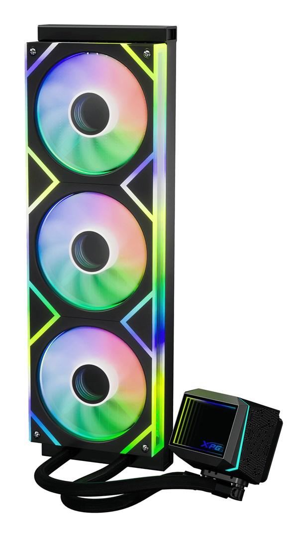 XPG LEVANTE II 360 all-in-one vandkøler 360 mm sort billede