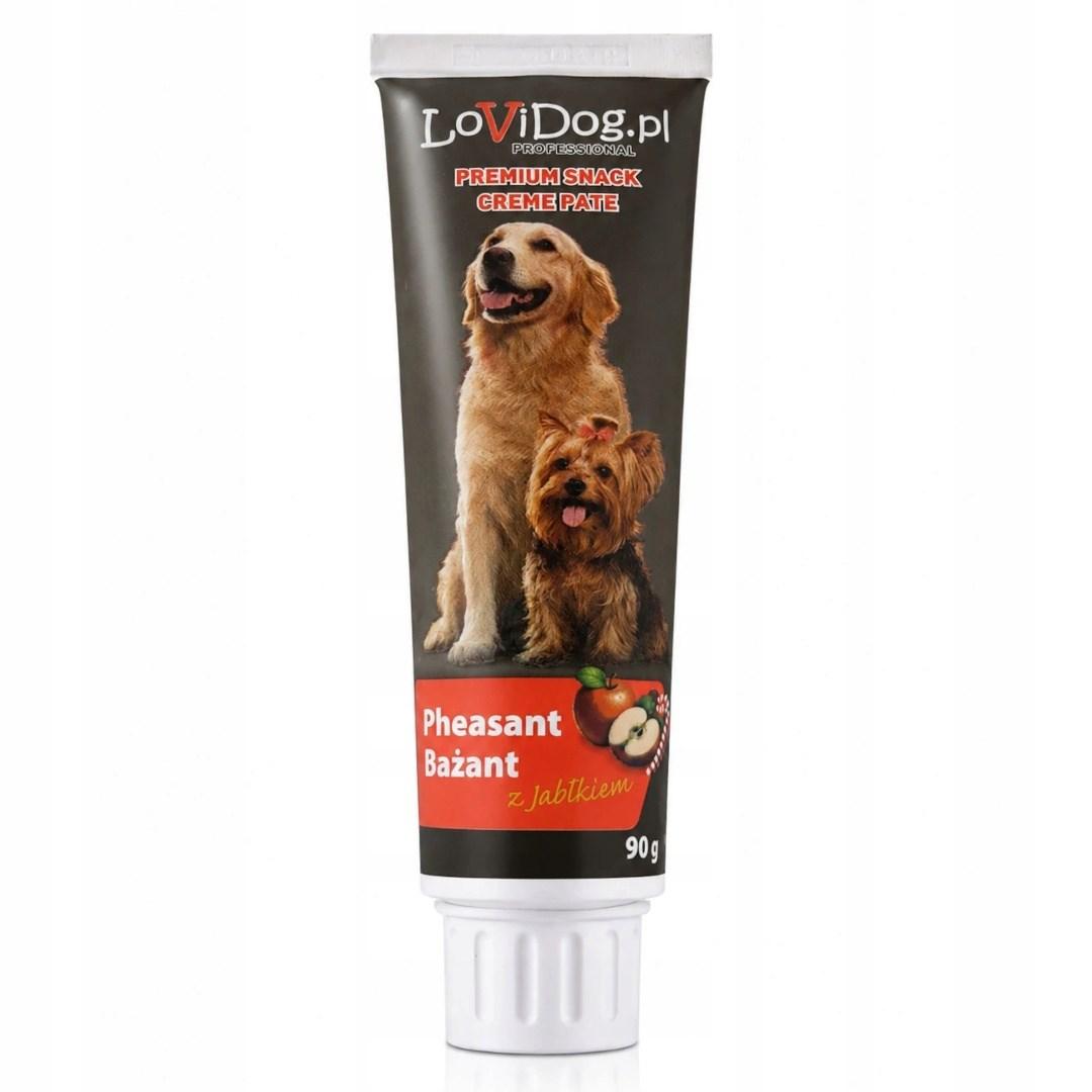 LoviDog Fasan med æble hundegodbid 90 g