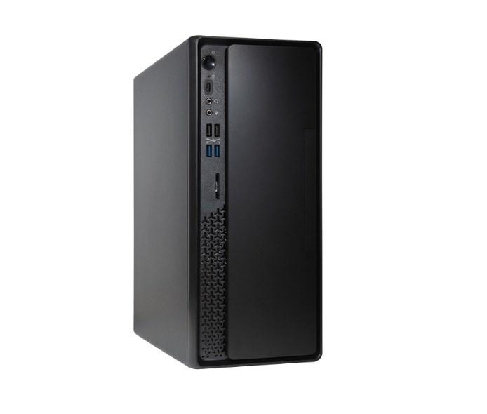 Chieftec BS-10B-300 Mini Tower PC-kabinet sort 300 W billede