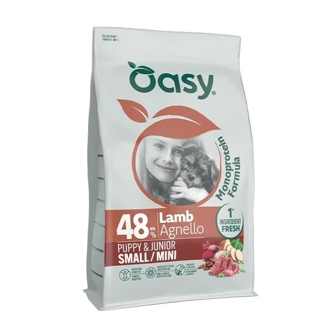 Oasy One Animal Protein Puppy & Junior Small/Mini Lam tørfoder til hund 800 g