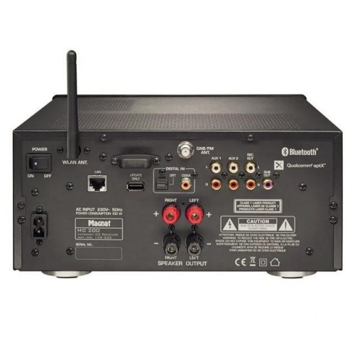 Magnat MC 200 stereo forstærker med CD og netværk