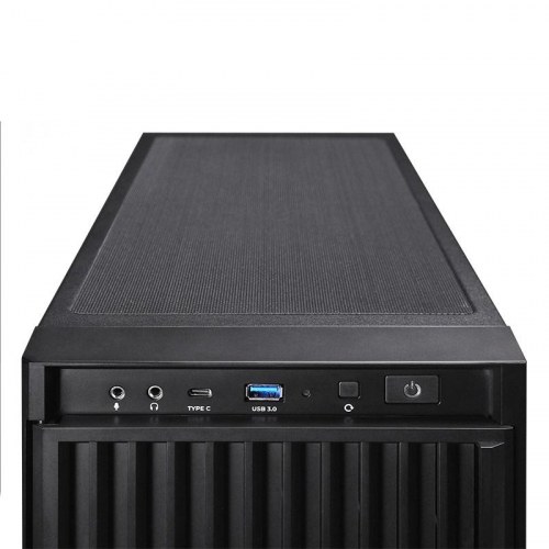 Chieftec BW-01B-OP Midi Tower PC-kabinet - sort