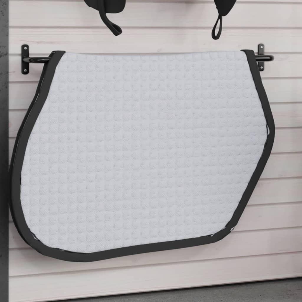 Holder til schabrakker i sort pulverlakeret jern 125 cm