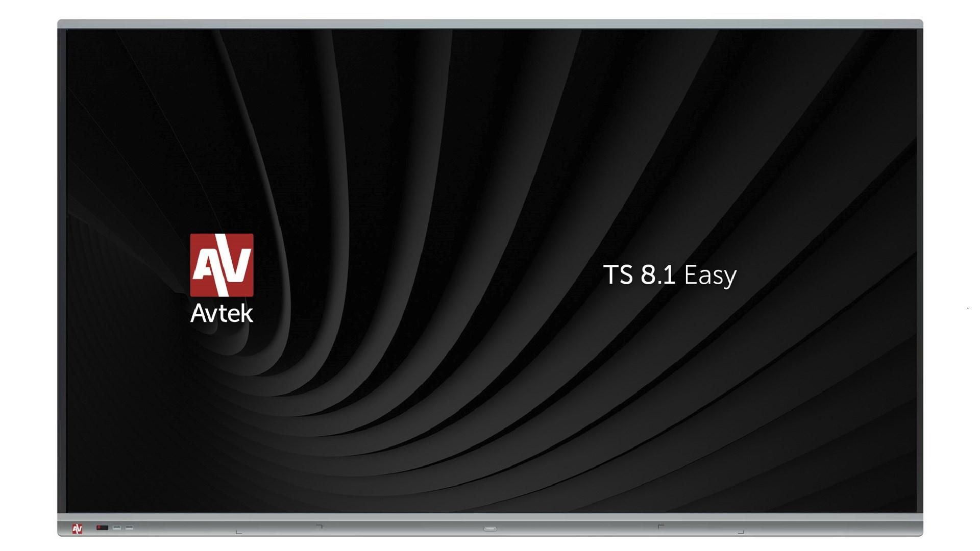 AVTEK TS 8.1 Easy 65 interaktiv skærm 65" 4K UHD med Android 13-dongle