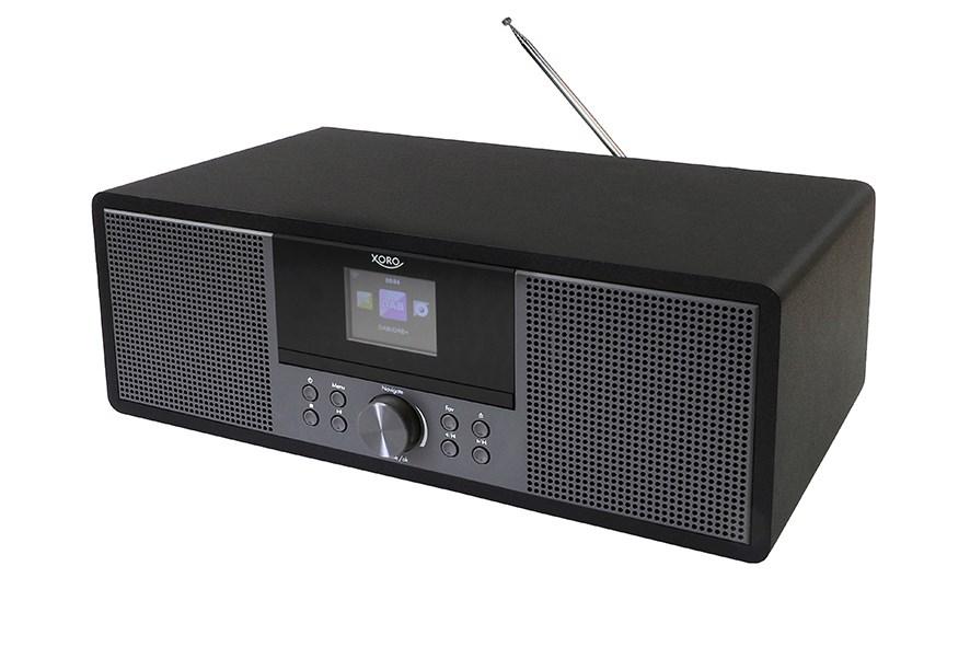 Xoro HMT 600 V2 internet radio sort billede