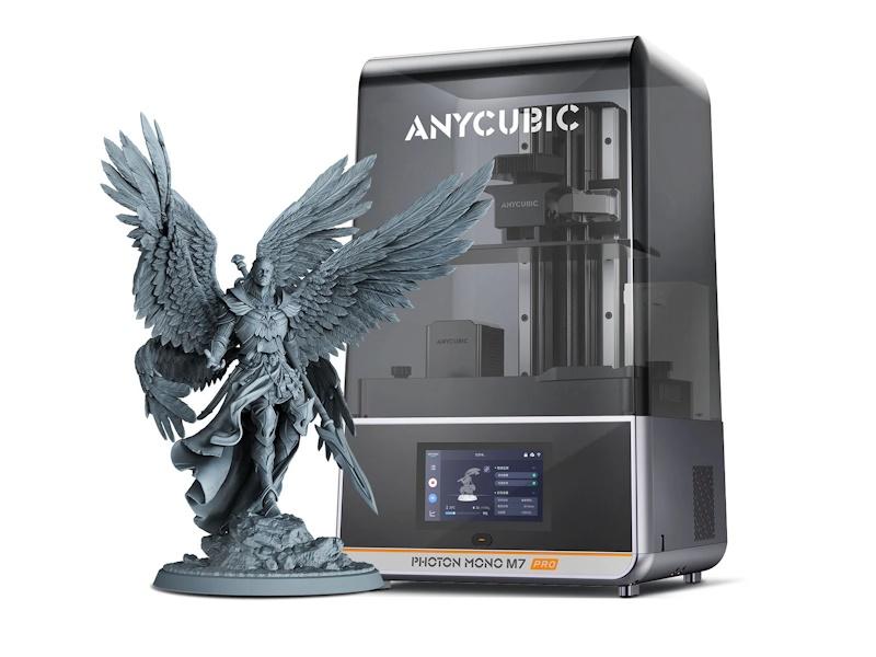 ANYCUBIC Photon Mono M7 Pro resin 3D-printer sort billede