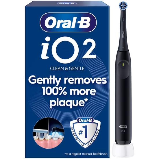 Oral-B iO2 Series elektrisk tandbørste nattesort
