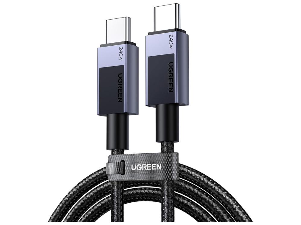 Ugreen PD 3.1 240 W USB-C kabel 2 m sort billede