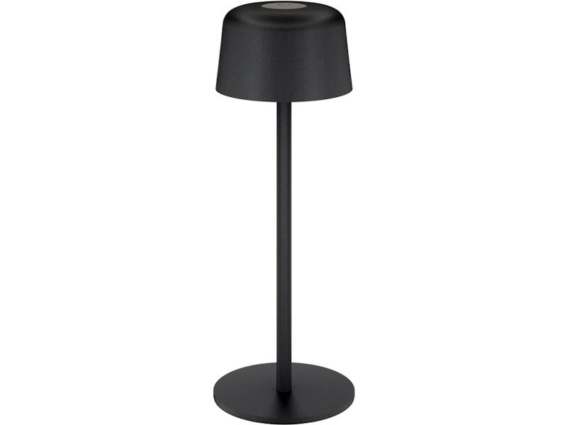 Goobay trådløs LED touch bordlampe 25 cm 2 W 3000 K sort billede