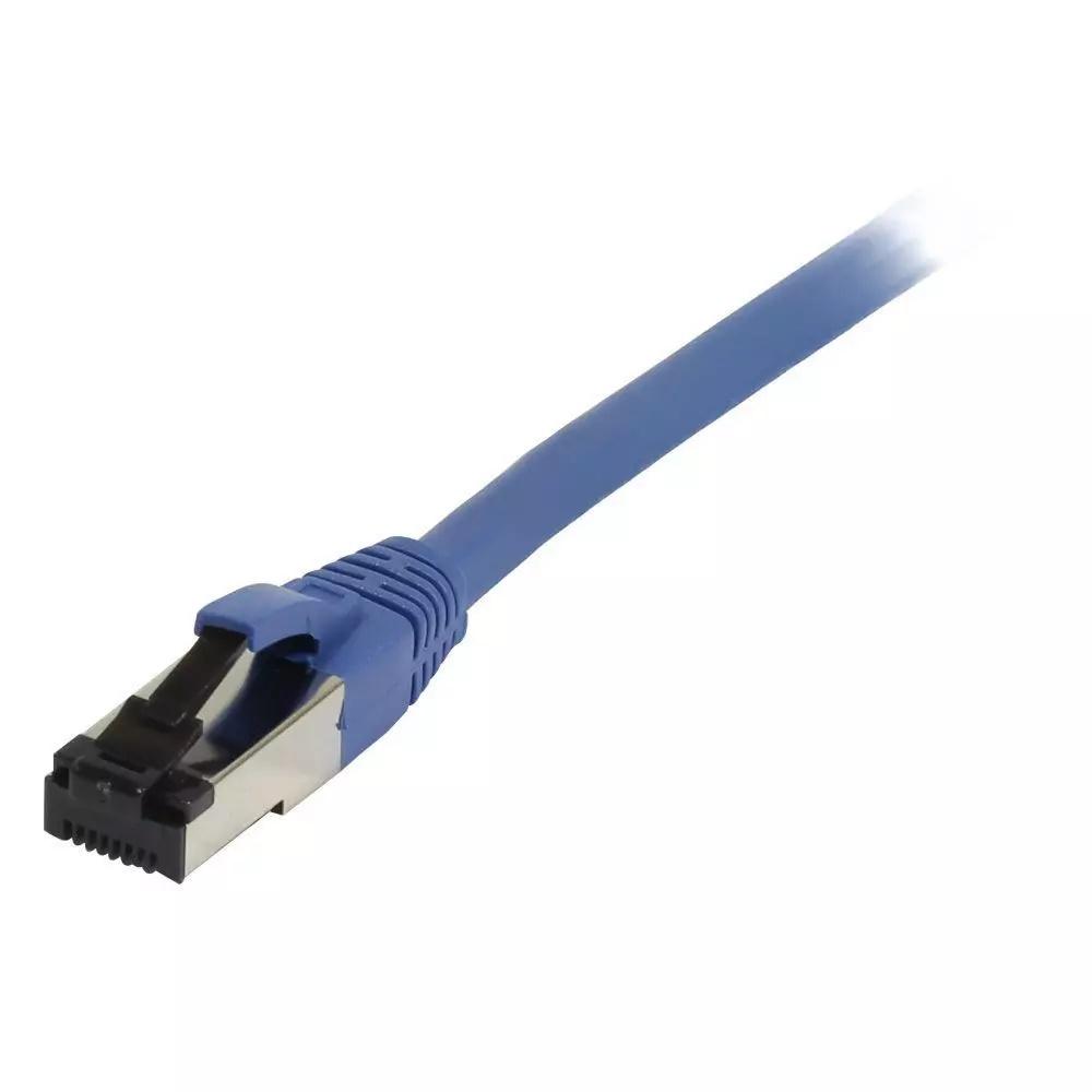 CAT 8.1 patchkabel RJ45 1 m S/FTP blå billede