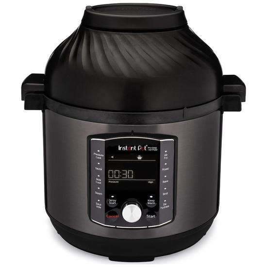 Instant Pot Pro Crisp tryk-multikoger 8 liter 1,5 kW sort billede