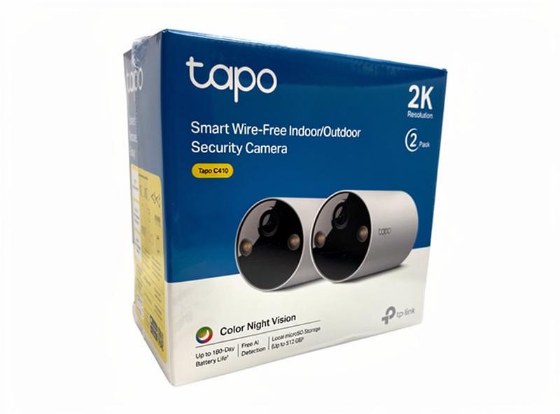 TP-Link Tapo C410 2-pak trådløst overvågningskamera 2K billede