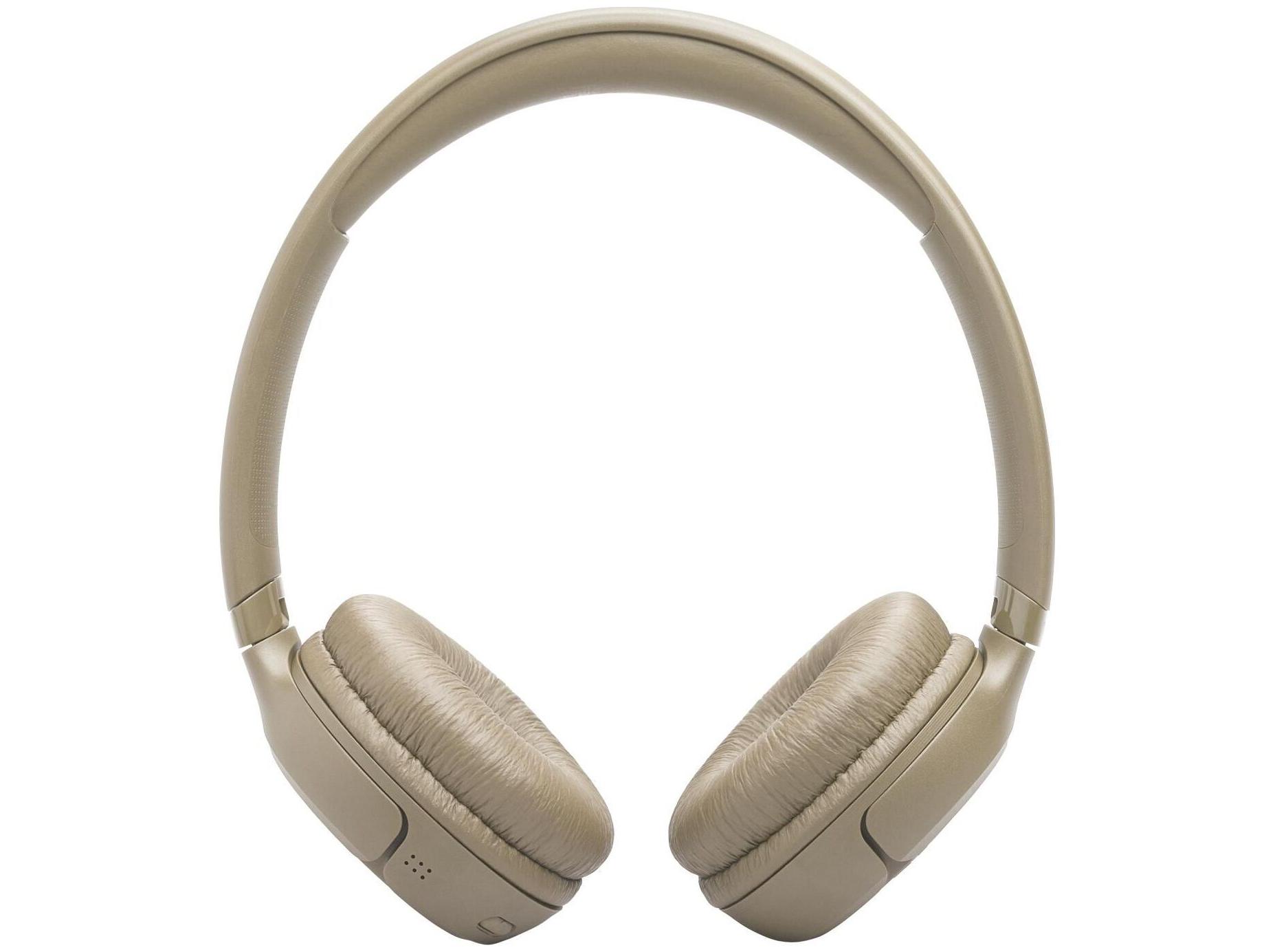 JBL Tune 530BT trådløse høretelefoner med mikrofon - beige billede