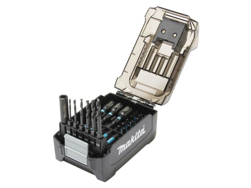 Makita E-22866 Impact Black bor- og bitssæt 31 dele billede