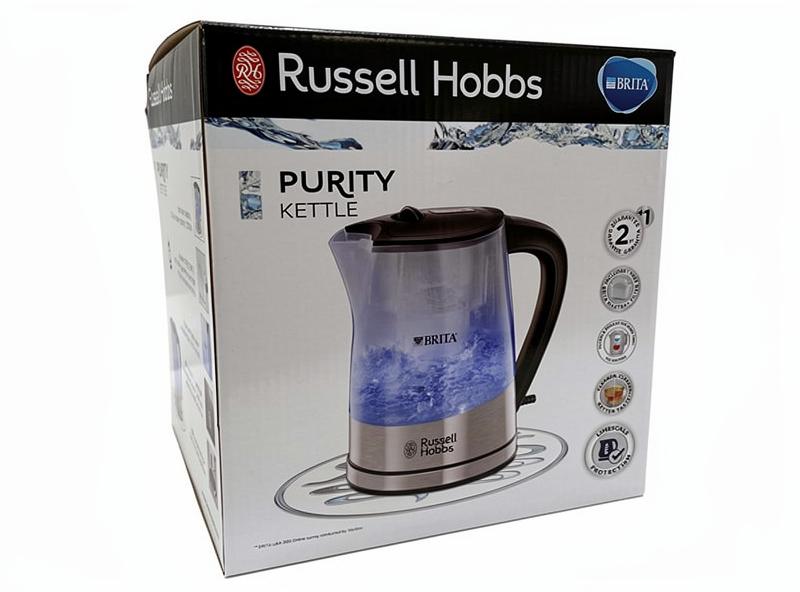 Russell Hobbs Purity BRITA elkedel 1 l 2,2 kW med rustfri stålaccenter