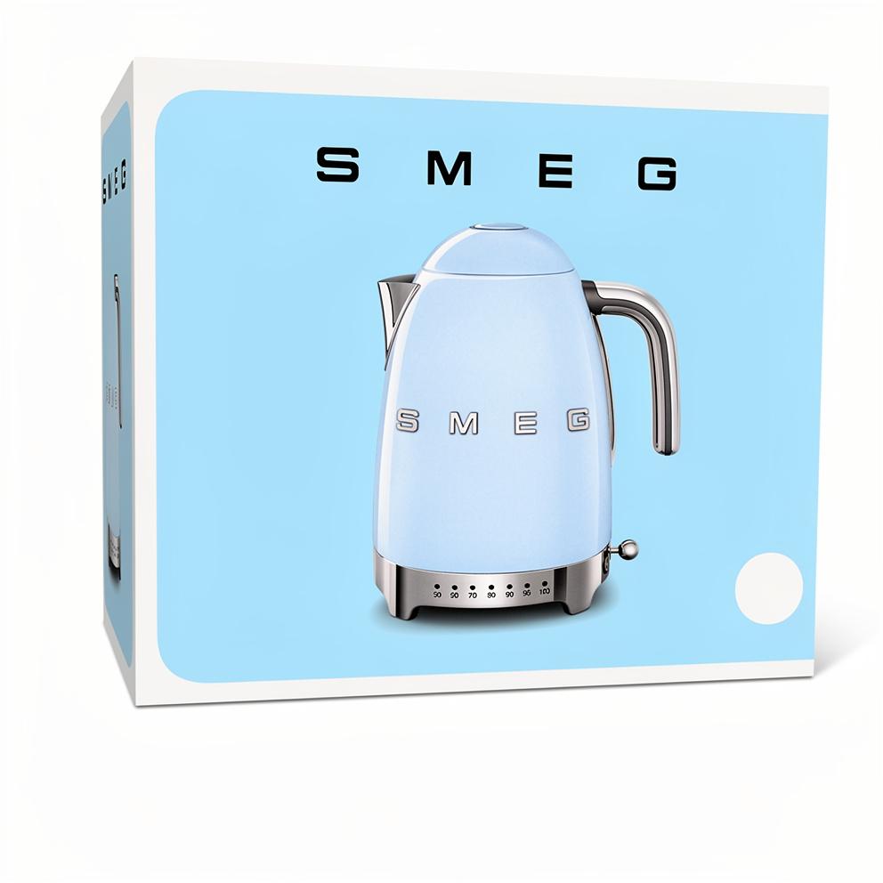 Smeg KLF04 50's Style elkedel 1,7 liter hvid