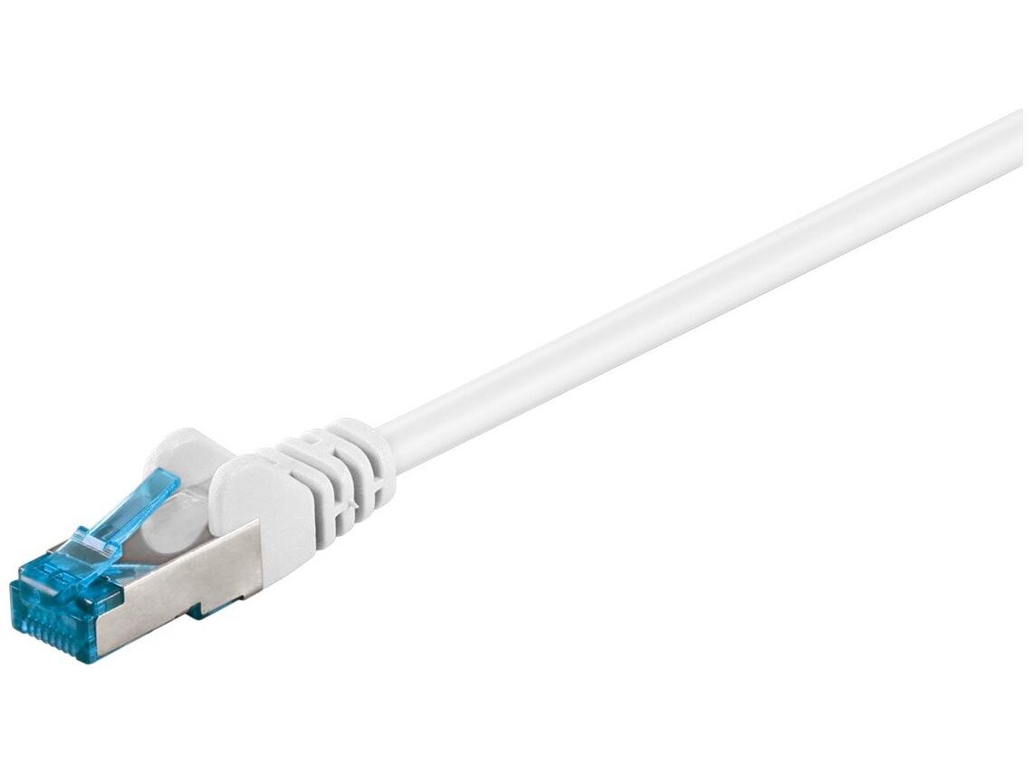 Goobay CAT 6A S/FTP PiMF netværkskabel 3 m hvid billede