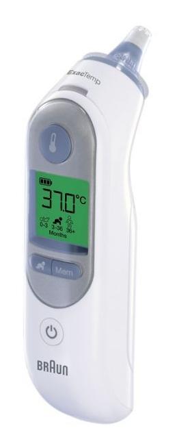 Øretermometer Braun ThermoScan 7 IRT6520 med Age Precision