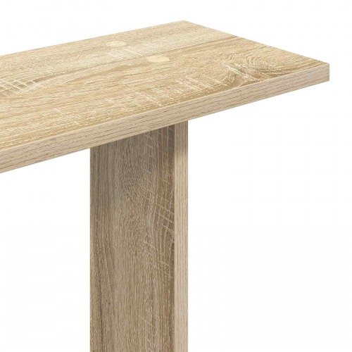 Væghylde i sonoma-eg 61 x 15 x 102 cm med 5 rum