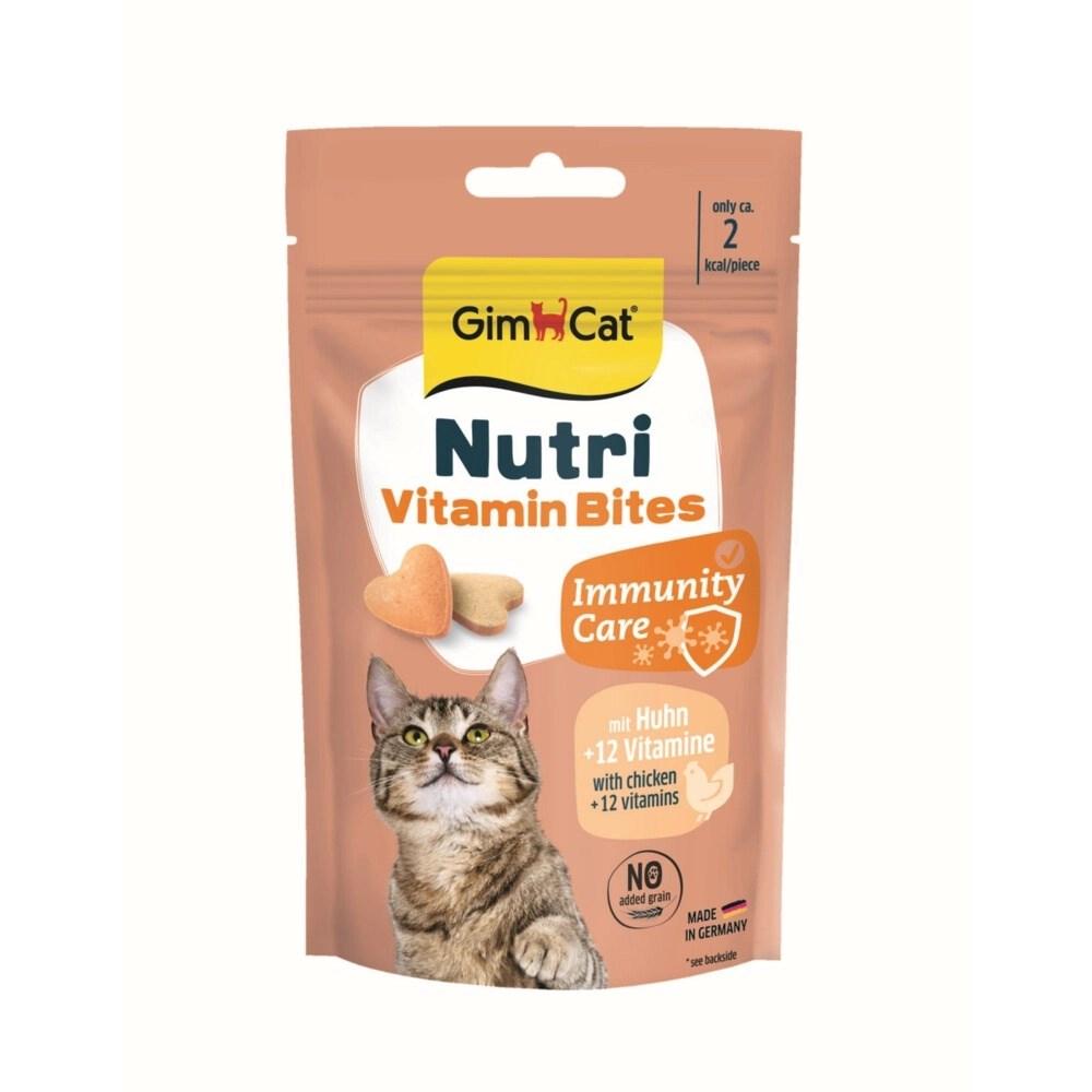 GimCat Nutri Vitamin Bites kattegodbidder 40 g
