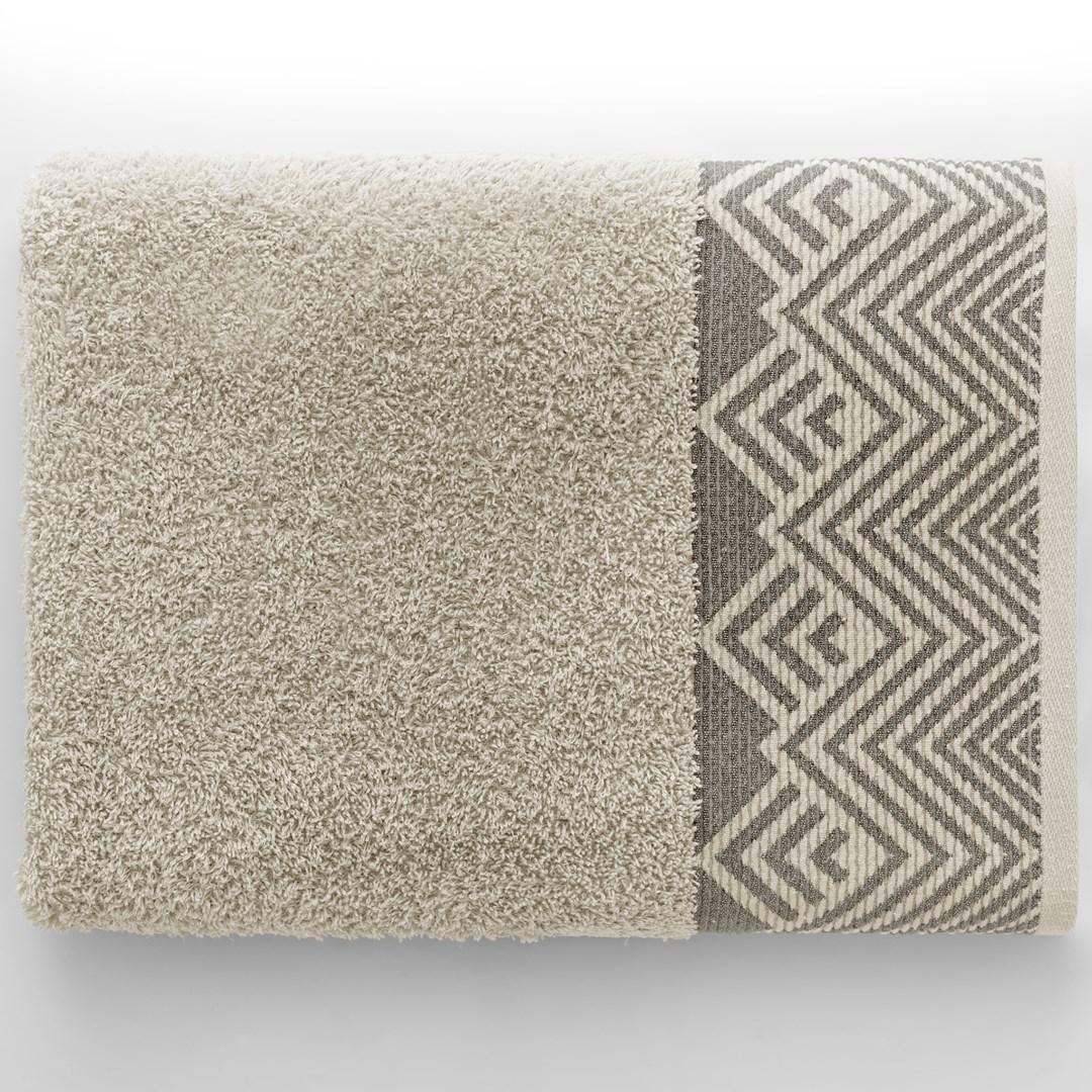AmeliaHome Aledo håndklæde 70x140 cm beige