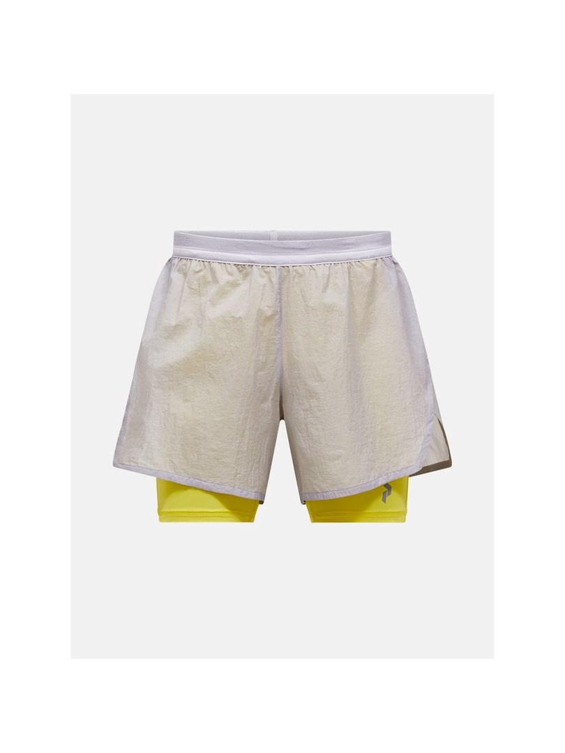 Peak Performance M Discover 2-i-1 løbeshorts herre grå str. M