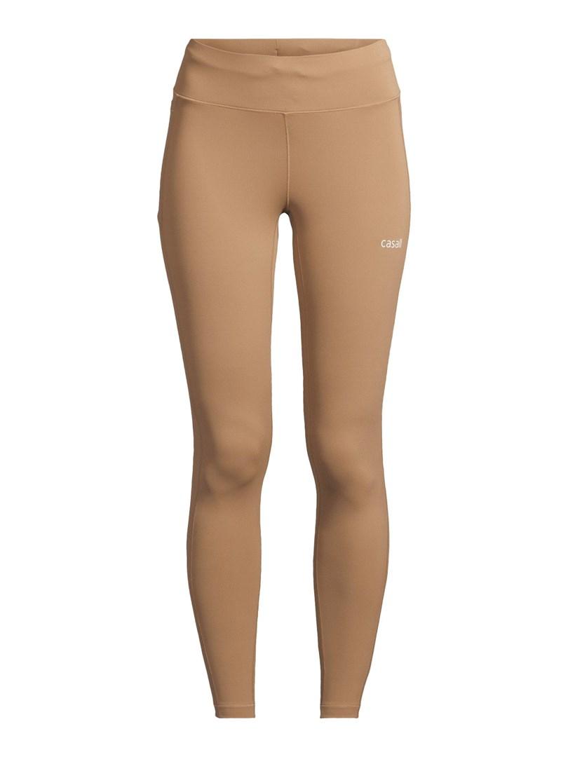 Casall Essential Tights træningsleggings til dame grøn str. S