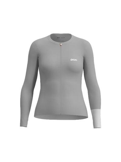 POC Cadence Jersey - Cykeltrøje - Lange ærmer - Dame - Granite Grey - Str. S