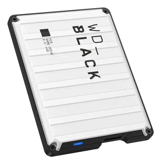 WD _BLACK P10 Game Drive - 2TB - Ekstern Harddisk - Hvid