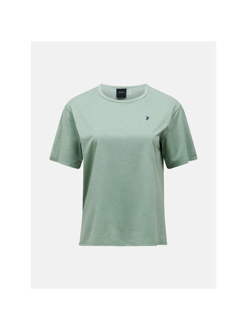 Peak Performance W Trail Shortsleeve dame T-shirt grøn str. M