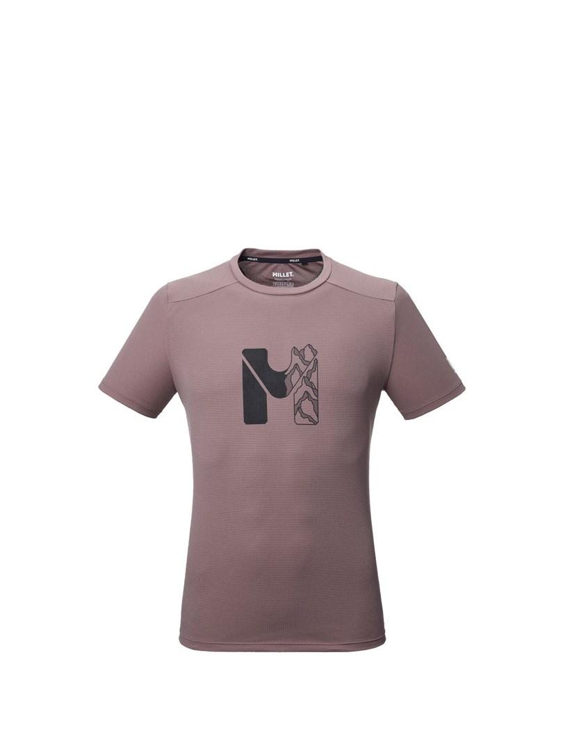 Millet Kamet Map herre T-shirt kortærmet blommeviolet - L