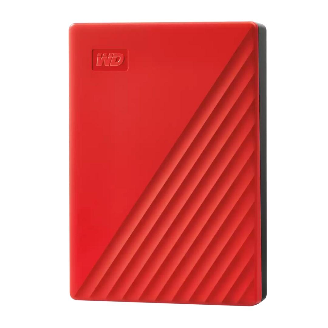 WD My Passport ekstern harddisk 6 TB 2,5" USB 3.2 Gen 1 - rød billede