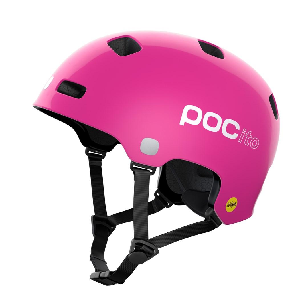 POC POCito Crane MIPS cykelhjelm til børn M 55-58 cm - pink